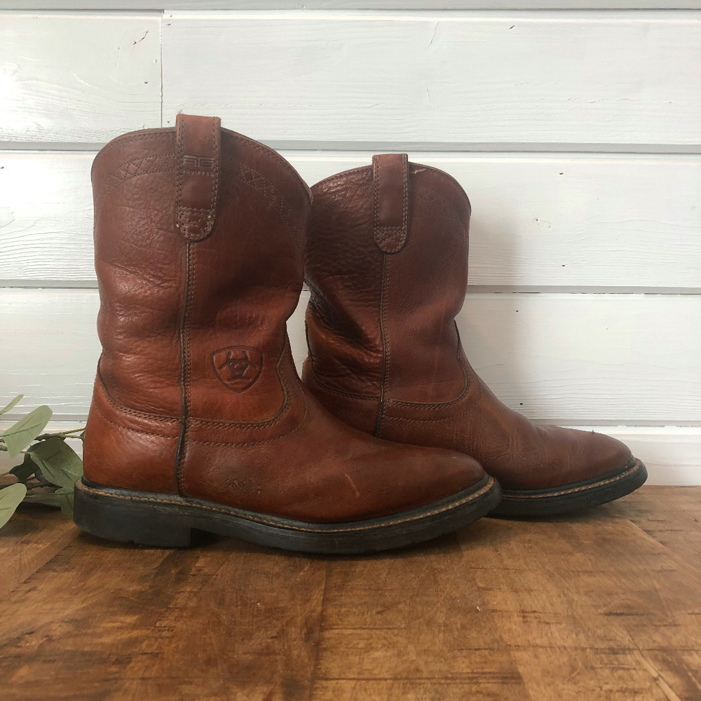 Ariat Men's Boots Brown Leather 9EE